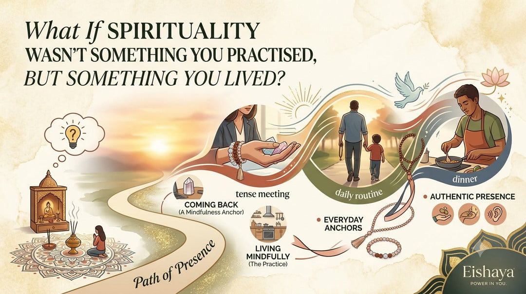 What if SPIRITUALITY WASN'T SOMETHING YOU PRACTISED, BUT SOMETHING YOU LIVED?
