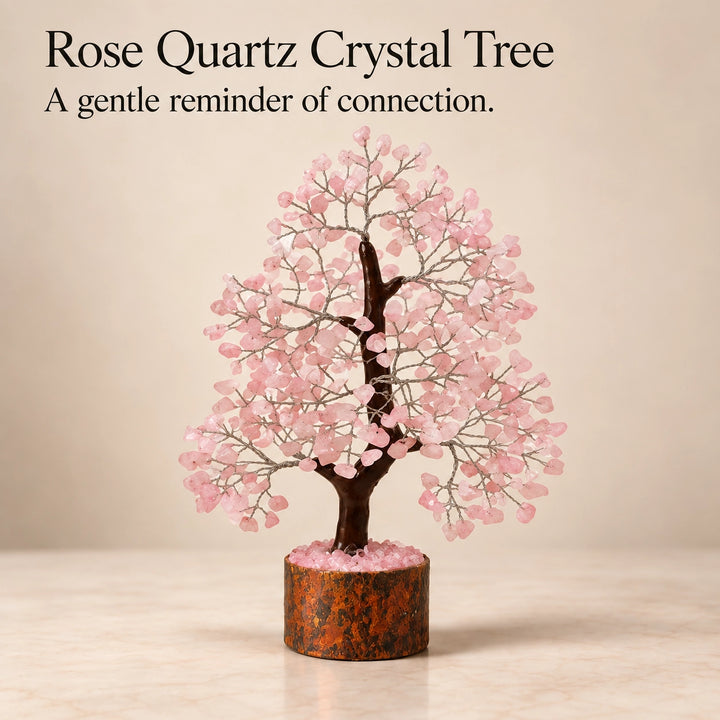 Rose Quartz Crystal Tree – Love &amp; Harmony Décor