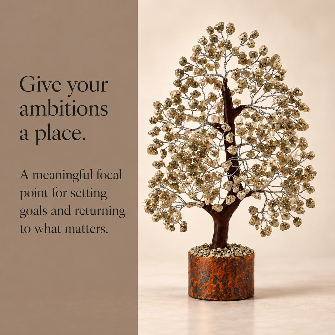 Pyrite Crystal Tree – Prosperity &amp; Abundance Tree