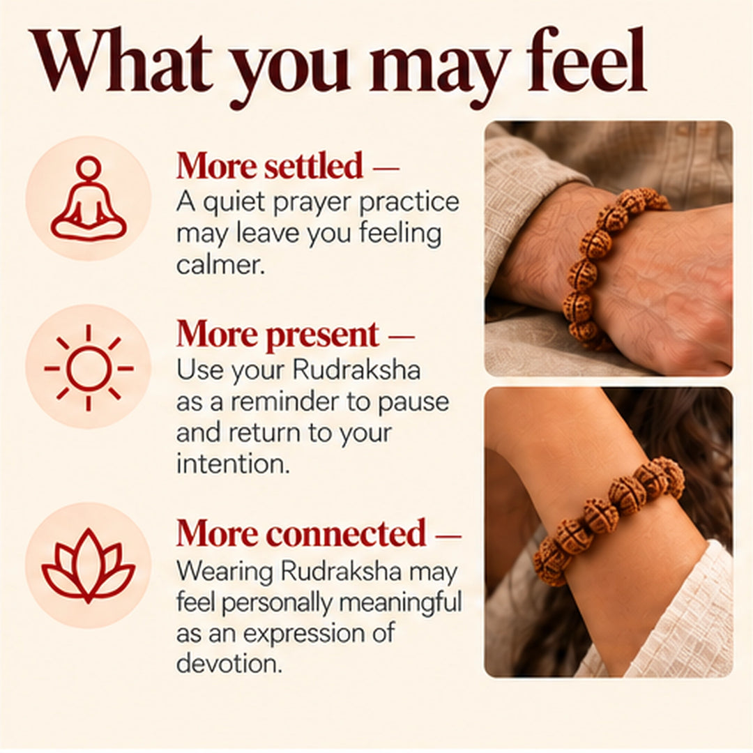 Rudraksha Bead Bracelet | Tested &amp; Trusted