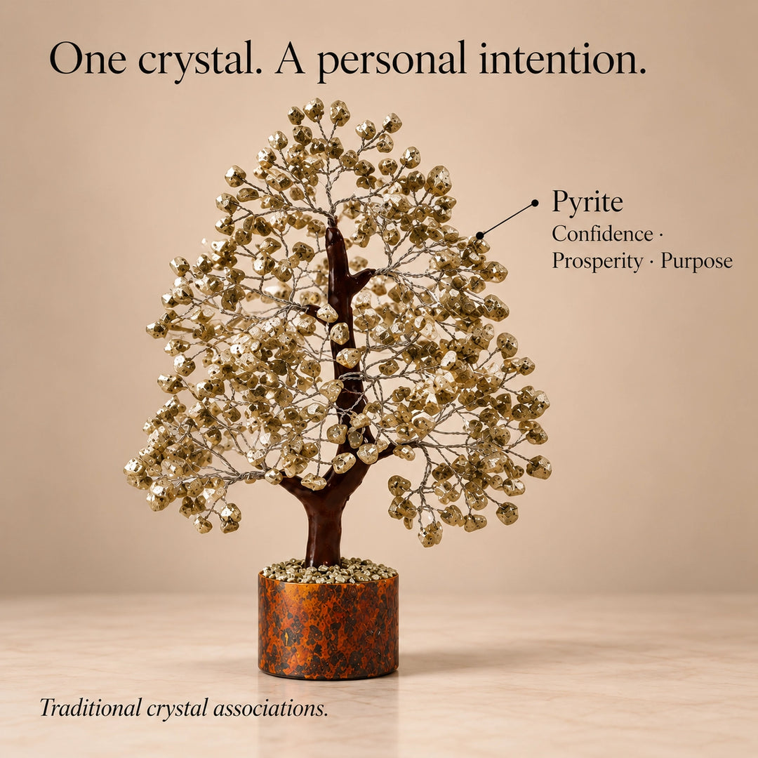 Pyrite Crystal Tree – Prosperity &amp; Abundance Tree