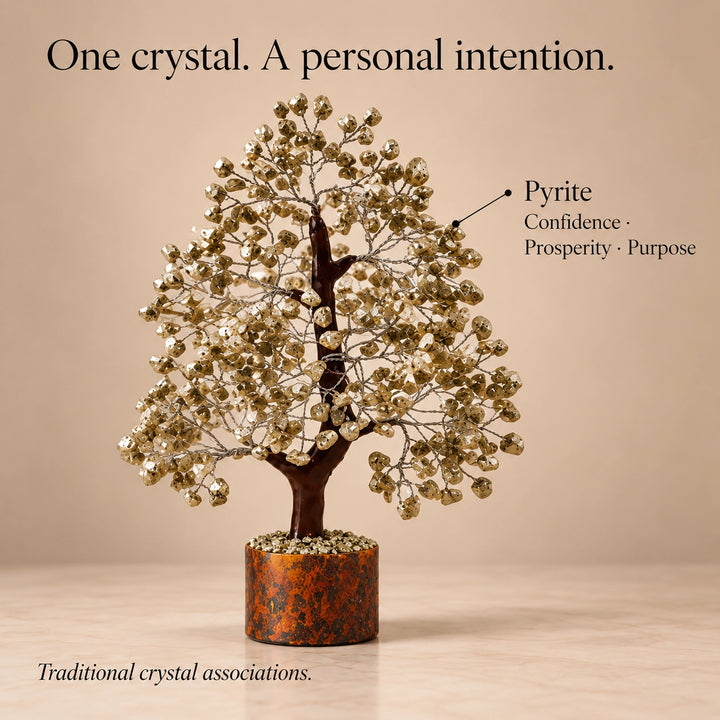Pyrite Crystal Tree – Prosperity &amp; Abundance Tree