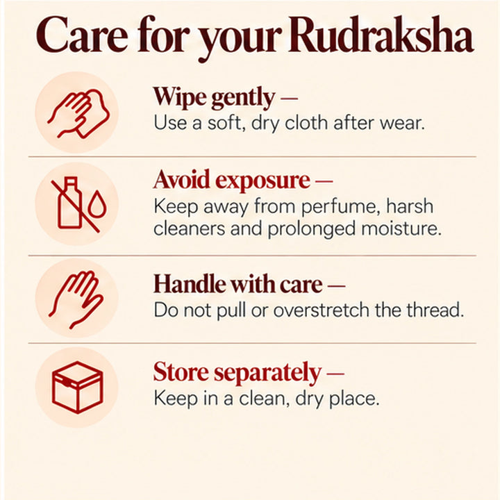 Rudraksha Bead Bracelet | Tested &amp; Trusted