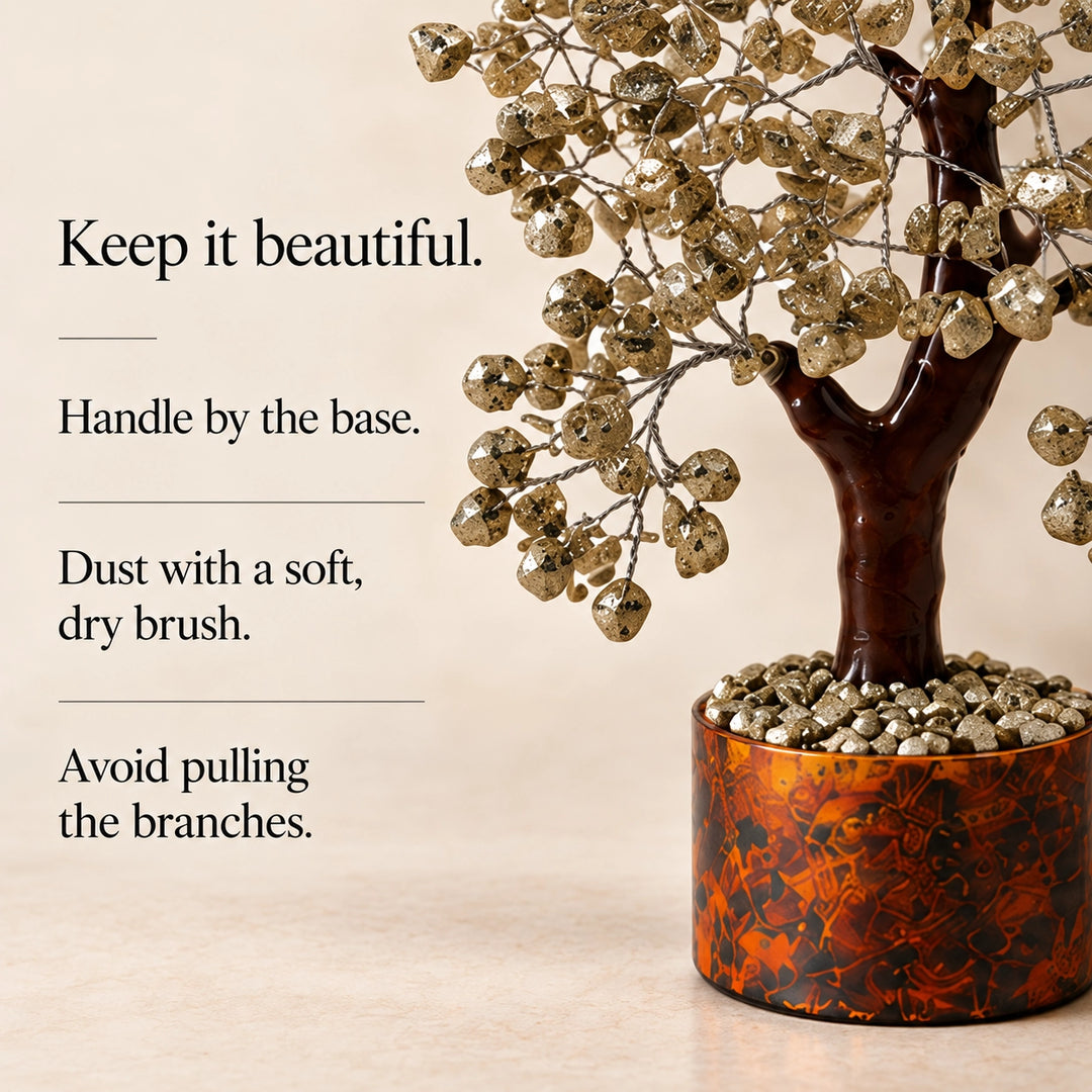 Pyrite Crystal Tree – Prosperity &amp; Abundance Tree